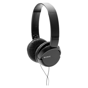 SONY MDR-ZX110AP Wired Headphone with Mic (On Ear, Black)