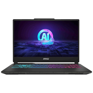 MSI Cyborg 15 Intel Core Ultra 7 1st Gen Gaming Laptop (16GB, 512GB SSD, Windows 11 Home, 6GB Graphics, 15.6 inch 144 Hz FHD Display, NVIDIA GeForce RTX 4050, MS Office 2021, Translucent Black, 1.98 KG)