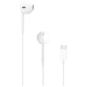 Apple A3046 Wired Earphone with Mic (Type-C, In Ear, White) 