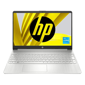 HP 15s-fr5009TU Intel Core i3 12th Gen (15.6 inch, 8GB, 512GB, Windows 11, MS Office 2021, Intel UHD, FHD Display, Natural Silver, 7Q6Z9PA)