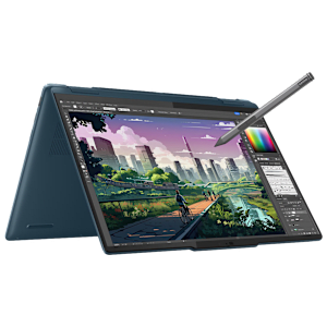 Lenovo Yoga 7 2-in-1 14IML9 Intel Core Ultra 5 Touchscreen 2-in-1 Laptop (16GB, 1TB SSD, Windows 11 Home, 14 inch WUXGA OLED Display, MS Office 2021, Tidal Teal, 1.49 KG)