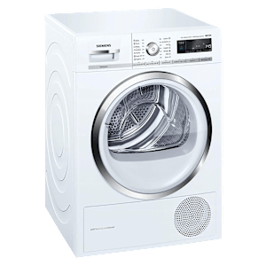 SIEMENS 9 kg Fully Automatic Front Load Dryer (iQ700, WT45W460IN, Sensitive Drying System, White)