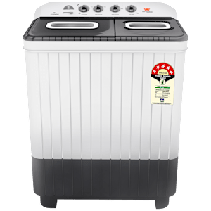 White Westinghouse 9 kg 5 Star Semi Automatic Washing Machine with 5 Wing Pulsator (CSW9000, Grey)