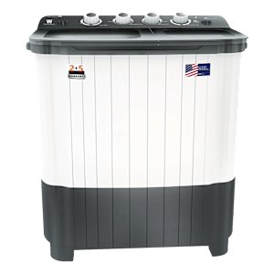 White Westinghouse 8.5 kg Semi Automatic Washing Machine with Six-Fin Jumbo Pulsator (CSW8500, Grey and White)