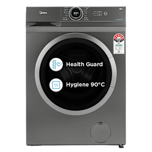 Midea 7 kg 5 Star Fully Automatic Front Load Washing Machine (MF100W70/T-IN, In-Built Heater, Dark Grey)