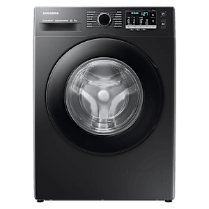 SAMSUNG 9 kg 5 Star Inverter Fully Automatic Front Load Washing Machine (WW90TA046AB1TL, Hygiene Steam, Diamond Drum, Black)