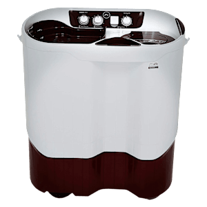 Godrej 8.5 kg 5 Star Semi Automatic Washing Machine with Spin Shower (Edge Pro, WS EDGEPRO 850 ES, Wine Red)