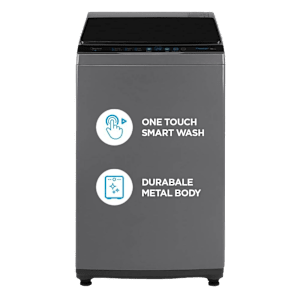 Midea 7 kg 5 Star Fully Automatic Top Load Washing Machine (MA100W70/G-IN, Lint Filter, Grey)