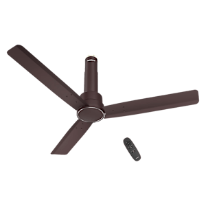 HAVELLS Elio 5 Star 1200mm 3 Blade BLDC Motor Ceiling Fan with Remote (Wood Finished Blades, Brown)