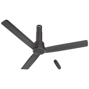 HAVELLS Elio 5 Star 1200mm 3 Blade BLDC Motor Ceiling Fan with Remote (Wood Finished Blades, Smoke Brown)