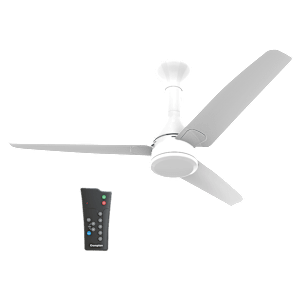 Crompton Energion Roverr 120cm Sweep 3 Blade Ceiling Fan (Remote Control, CFENROV48PWTAD5S, Pristine White)