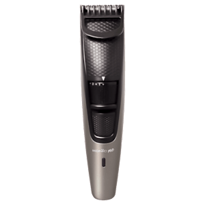 Ikonic Rechargeable Cordless Dry Trimmer for Hair with 10 Length Settings for Men (50mins Runtime, Low Noise, Grey)