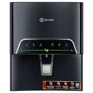 AO Smith ProPlanet P4 Pro 5L RO + SCMT Water Purifier with Copper Guard (Black)