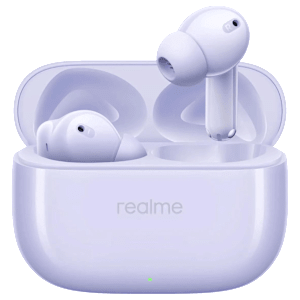 realme T310 TWS Earbuds with Hybrid Noise Cancellation (IP55 Water & Dust Resistance, 40 Hours Playback, Monet Purple)