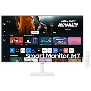 SAMSUNG M70D 80 cm (32 inch) 4K UHD VA Panel LED Flat Monitor with Far Field Voice Interaction