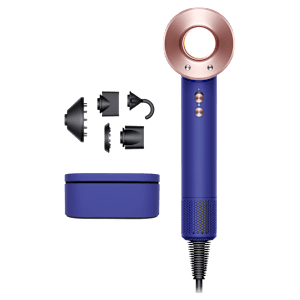 dyson Supersonic Hair Dryer with 4 Heat Settings & Cool Blow (Negative Ionic Technology, Vinca Blue and Rose)