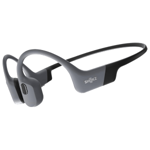 SHOKZ OpenSwim Pro Bone Conduction Bluetooth Headphone with Environmental Noise Cancellation (IP68 Water Resistant, Vivid Sound, Grey)