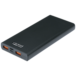 Croma 10000 mAh 22.5W Fast Charging Power Bank (2 Type A, 1 PD Type C & 1 Micro USB Port, Aluminium Casing, Apple Compatible, Black)