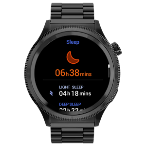 noise NoiseFit Halo 2 Smartwatch with Bluetooth Calling (36.32mm AMOLED Display, IP67 Water Resistant, Elite Black Strap)