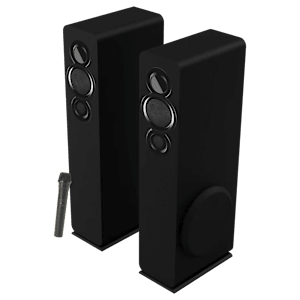 Croma Twin Tower 1000W Bluetooth Party Speaker with Mic (5 Preset Equalizer Mode, Stereo Channel, Black)