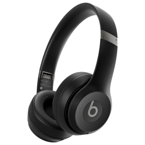 beats Solo 4 Bluetooth Headphone with Mic (Up to 50 Hours of Battery Life, Over Ear, Matte Black)