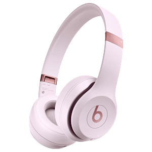 beats Solo 4 Bluetooth Headphone with Mic (Up to 50 Hours of Battery Life, Over Ear, Cloud Pink)