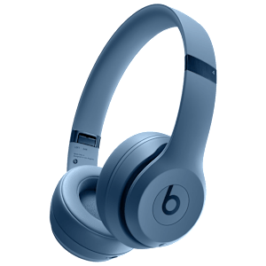 beats Solo 4 Bluetooth Headphone with Mic (Up to 50 Hours of Battery Life, Over Ear, Slate Blue)