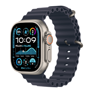 Apple Watch Ultra 2 GPS+Cellular with Ocean Band (49mm Retina LTPO2 OLED Display, Natural Titanium Case)