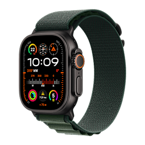 Apple Watch Ultra 2 GPS+Cellular with Alpine Loop - S (49mm Retina LTPO2 OLED Display, Black Titanium Case)