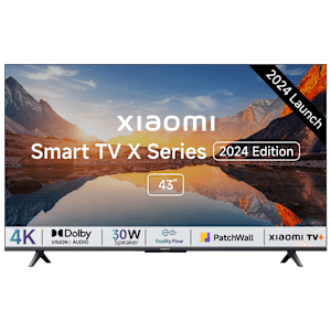 Xiaomi X Series 108 cm (43 inch) 4K Ultra HD LED Google TV with Vivid Picture Engine (2024 model)