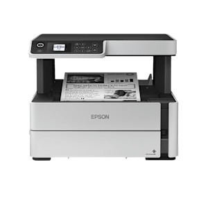 EPSON EcoTank M2140 Multi Function Wi-Fi Ink Tank Printer with LCD Panel (Spill-free Refilling, White)