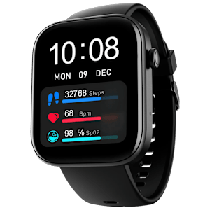 boAt Wave Astra 3 Smartwatch with Bluetooth Calling (46.48mm HD Display, IP67 Water Resistant, Active Black Strap)