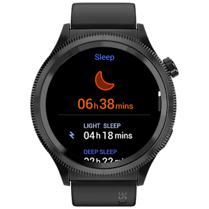 noise NoiseFit Halo 2 Smartwatch with Bluetooth Calling (36.32mm AMOLED Display, IP67 Water Resistant, Jet Black Strap)