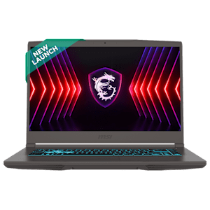 MSI Thin 15 B13VE Intel Core i5 13th Gen Gaming Laptop (16GB, 512GB SSD, Windows 11 Home, 6GB Graphics, 15.6 inch 144 Hz Full HD Display, NVIDIA GeForce RTX 4050, MS Office 2021, Cosmos Gray, 1.86 KG)