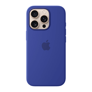 Apple Soft Silicone Back Cover Apple iPhone 16 Pro (MagSafe Charging Support, Ultramarine)