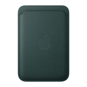 Apple FineWoven Wallet Apple iPhone 16, 16 Plus, 16 Pro, 16 Pro Max, 15, 15 Plus, 15 Pro, 15 Pro Max, 14, 14 Plus, 14 Pro, 14 Pro Max (Built-in Magnets, Dark Green)