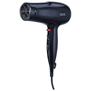 Croma Hair Dryer with 3 Heat Setting and Cool Shot Function (Overload function, Black)