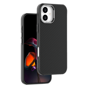 Muvtech CABO SNAP TPU & Polycarbonate Back Cover for Apple iPhone 16 (Wireless Charging Compatible, Black)