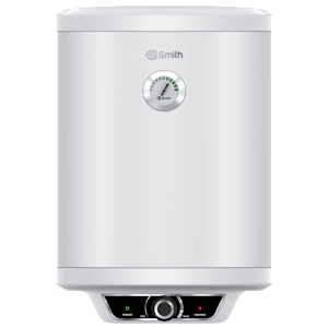 AO Smith Elegance Prime 15 Litre 5 Star Vertical Storage Geyser with Innovative RRID Technology (White Silver)