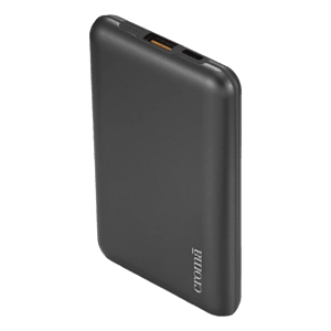 Croma 10000 mAh 22.5W Fast Charging Power Bank (1 Type A & 1 Type C Ports, Black)