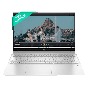 HP Pavilion 15 eh3036AU AMD Ryzen 5 7530U Thin & Light Laptop (8GB, 512GB SSD, Windows 11 Home, 15.6 inch Full HD Display, MS Office 2021, Silver, 1.75 KG)