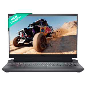 DELL G15 5530 Intel Core i5 13th Gen Gaming Laptop (8GB, 512GB SSD, Windows 11 Home, 6GB Graphics, 15.6 inch 120 Hz Full HD Display, NVIDIA GeForce RTX 3050, MS Office, Dark Shadow Gray, 2.81 KG)