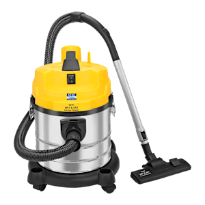 KENT KSL-612 1200W Wet & Dry Vacuum Cleaner with Blower Function (High Power Motor, Metallic Silver)