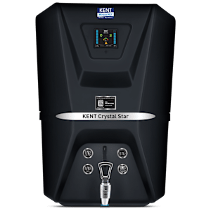 KENT Crystal Star-B 11L RO + UV + UF + TDS Water Purifier with Zero Water Wastage Technology (Black)