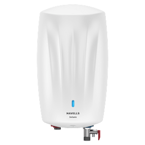 HAVELLS Instanio 5 Litre Vertical Instant Geyser with Feroglas Coated Inner Tank (White)