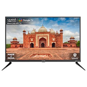 Croma 80 cm (32 inch) HD Ready Google TV with Dolby Audio (2024 Model)