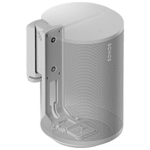 FLEXSON Wall Mount For Sonos Era 100 Speaker (Unique Tilting Mechanism, FLXERA100WMWHT, White)