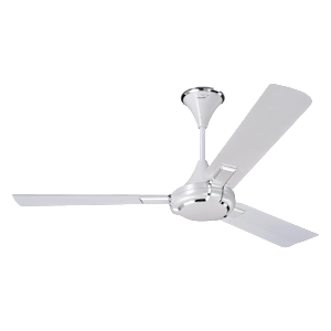 V-Guard Exado Pro AS 1 Star 1200mm 3 Blade Ultra High Speed Ceiling Fan (Anti Dust Technology, Pearl White)