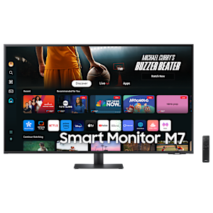 SAMSUNG Smart M7D 109.22 cm (43 inch) Ultra HD 4K VA Panel LED Monitor with Adaptive Picture