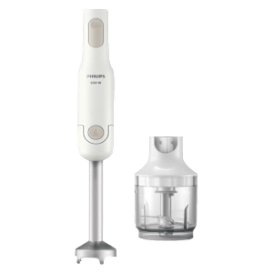 PHILIPS HL1600/02 650 Watt 2 Speed Hand Blender with 2 Attachments (Detachable Steel Rod, White)